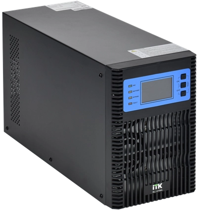 ITK ELECTRA OT ИБП однофазный онлайн 2кВА/2кВт LCD дисплей 48VDC 4хС13 с АКБ 4х9AH USB EPO RS232 SNMP слот Tower ITK ELECTRA OT ИБП однофазный онлайн 2кВА/2кВт LCD дисплей 48VDC 4хС13 с АКБ 4х9AH USB EPO RS232 SNMP слот Tower