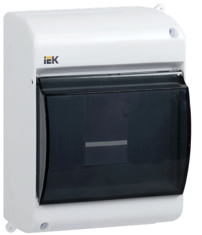 KREPTA 3 Корпус пластиковый КМПн 2/4 IP30 белый IEK KREPTA 3 Корпус пластиковый КМПн 2/4 IP30 белый IEK