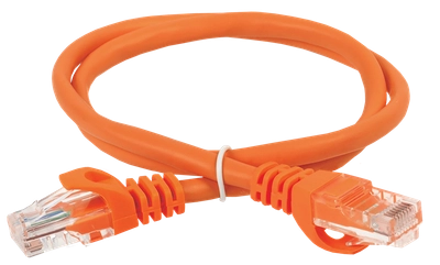 ITK Коммутационный шнур (патч-корд) кат.6 UTP LSZH 1м оранжевый ITK Коммутационный шнур (патч-корд) кат.6 UTP LSZH 1м оранжевый