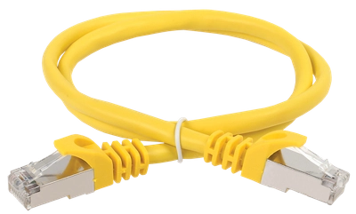 ITK Коммутационный шнур (патч-корд) кат.6 FTP LSZH 7м жёлтый ITK Коммутационный шнур (патч-корд) кат.6 FTP LSZH 7м жёлтый