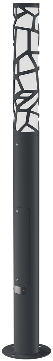 Светильник L-park PILLAR 0,8/20/С/840/03/PKII-71/220AC IP66 VP RAL7015 Муар LEDEL Светильник L-park PILLAR 0,8/20/С/840/03/PKII-71/220AC IP66 VP RAL7015 Муар LEDEL