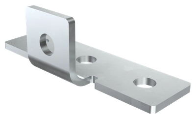 Пластина T-образная с центральным отгибом под 90град HDZ IEK Пластина T-образная с центральным отгибом под 90град HDZ IEK