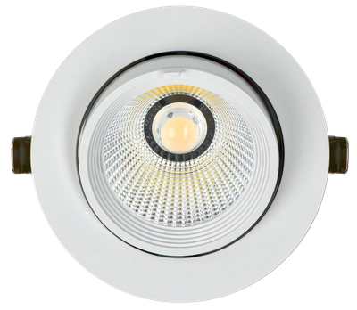 LIGHTING PRO Светильник светодиодный поворотный ДВО 1822 35Вт 4000К IP20 круг белый IEK LIGHTING PRO Светильник светодиодный поворотный ДВО 1822 35Вт 4000К IP20 круг белый IEK
