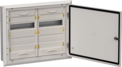 TITAN 5 Корпус металлический ЩРв-48 (2х24) 505х625х130мм IP31 серый (одна дверь) IEK TITAN 5 Корпус металлический ЩРв-48 (2х24) 505х625х130мм IP31 серый (одна дверь) IEK