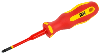 ARMA2L 5 Отвертка диэлектрическая SLIM PZ1х80 Т2 IEK ARMA2L 5 Отвертка диэлектрическая SLIM PZ1х80 Т2 IEK