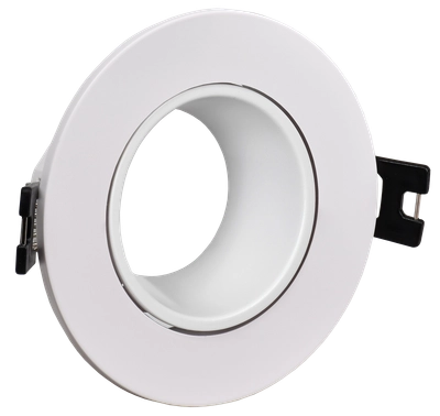 LIGHTING Светильник 4104 встраиваемый под лампу MR16 круг пластиковый белый IEK LIGHTING Светильник 4104 встраиваемый под лампу MR16 круг пластиковый белый IEK