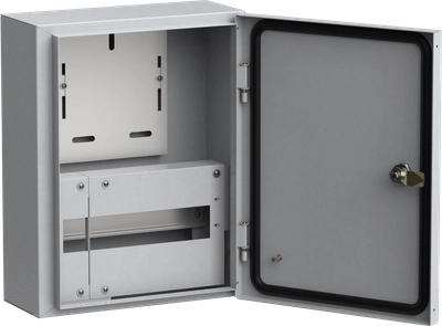 TITAN Корпус металлический ЩУРн-1/12 (395х310х145мм) IP54 без окна IEK TITAN Корпус металлический ЩУРн-1/12 (395х310х145мм) IP54 без окна IEK