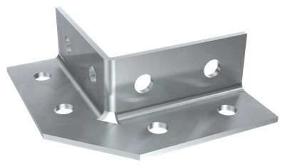 Соединитель угловой 90град увеличенный для STRUT-профиля HDZ IEK