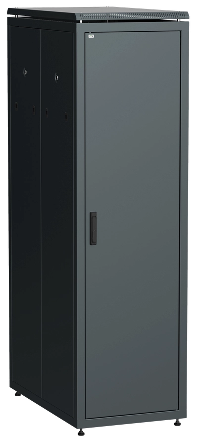 ITK LINEA N Шкаф сетевой 19" 38U 600х1000мм металлическая передняя дверь черный ITK LINEA N Шкаф сетевой 19" 38U 600х1000мм металлическая передняя дверь черный