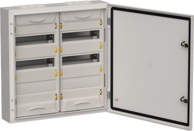 TITAN 5 Корпус металлический ЩРн-72 (2х36) 585х570х140мм IP54 серый (одна дверь) IEK TITAN 5 Корпус металлический ЩРн-72 (2х36) 585х570х140мм IP54 серый (одна дверь) IEK