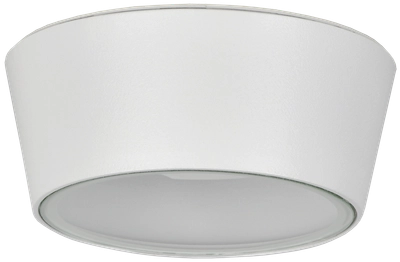 LIGHTING Светильник уличный 5104 потолочный под лампу GX53 IP65 белый IEK LIGHTING Светильник уличный 5104 потолочный под лампу GX53 IP65 белый IEK