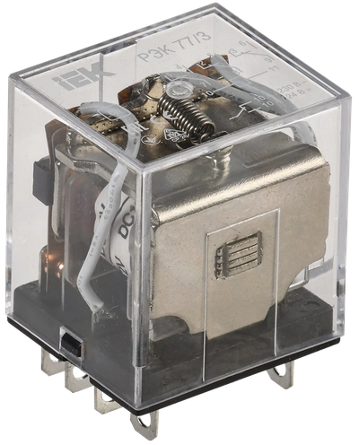 Реле РЭК77/3(LY3) 10А 12В DC IEK Реле РЭК77/3(LY3) 10А 12В DC IEK