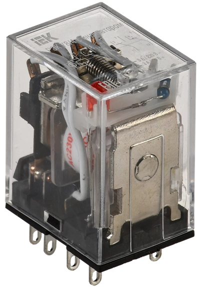 Реле РЭК78/4(MY4) с индикацией 3А 230В AC IEK Реле РЭК78/4(MY4) с индикацией 3А 230В AC IEK