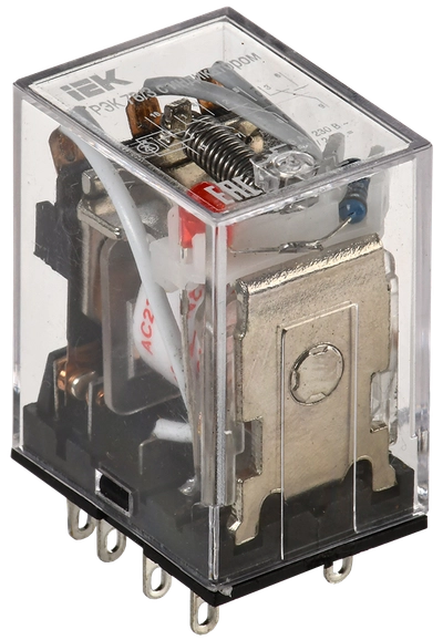 Реле РЭК78/3(MY3) с индикацией 5А 230В AC IEK Реле РЭК78/3(MY3) с индикацией 5А 230В AC IEK