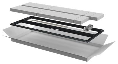 ITK Дверь перфорированная двустворчатая для шкафа LINEA N 28U 600мм черная ITK Дверь перфорированная двустворчатая для шкафа LINEA N 28U 600мм черная