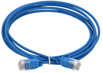 ITK Коммутационный шнур (патч-корд) кат.5E UTP LSZH 1м slim колпачок с язычком синий ITK Коммутационный шнур (патч-корд) кат.5E UTP LSZH 1м slim колпачок с язычком синий