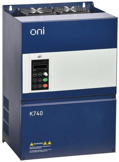 Преобразователь частоты K740 380В 3Ф 45-55кВт 90-110А Энкодер Profibus ONI Преобразователь частоты K740 380В 3Ф 45-55кВт 90-110А Энкодер Profibus ONI