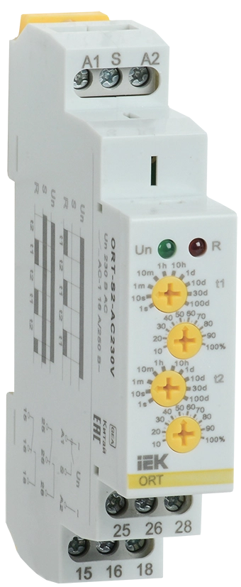 Реле циклическое ORT 2 контакта 230В AC IEK Реле циклическое ORT 2 контакта 230В AC IEK