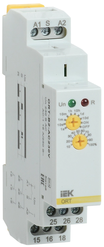 Реле задержки выключения ORT 2контакта 230В AC IEK Реле задержки выключения ORT 2контакта 230В AC IEK