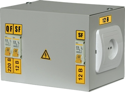 Ящик с понижающим трансформатором ЯТП-0,25 400/24-3 36 УХЛ4 IP30 IEK Ящик с понижающим трансформатором ЯТП-0,25 400/24-3 36 УХЛ4 IP30 IEK