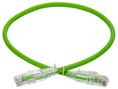 ITK Коммутационный шнур кат.6A UTP LSZH 1м standart с ленточным замком зеленый ITK Коммутационный шнур кат.6A UTP LSZH 1м standart с ленточным замком зеленый