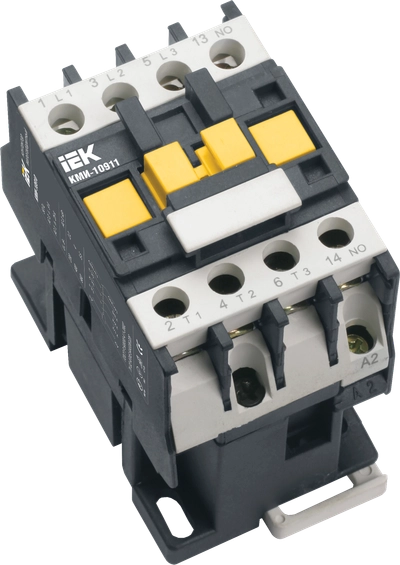Контактор КМИ-10911 9А 110В/АС3 1NC IEK Контактор КМИ-10911 9А 110В/АС3 1NC IEK