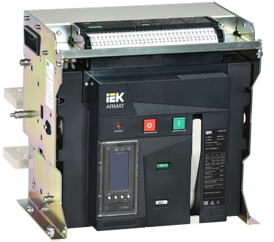 ARMAT AR-A4V TY40 3P F HR Выключатель автоматический воздушный 125кА расцепитель TY 4000А 3P стационарный с аксессуарами ~220-240В: реле отключения, реле включения, моторный привод IEK ARMAT AR-A4V TY40 3P F HR Выключатель автоматический воздушный 125кА расцепитель TY 4000А 3P стационарный с аксессуарами ~220-240В: реле отключения, реле включения, моторный привод IEK