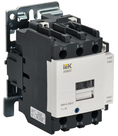 ARMAT Контактор КМИ-А-35012 LC1D 50А 230В/АС3 1NO/1NC IEK ARMAT Контактор КМИ-А-35012 LC1D 50А 230В/АС3 1NO/1NC IEK