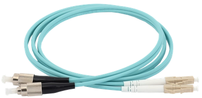 ITK Оптический коммутационный соединительный шнур (патч-корд), MM, 50/125 (OM3), FC/UPC-LC/UPC, (Duplex), 10м ITK Оптический коммутационный соединительный шнур (патч-корд), MM, 50/125 (OM3), FC/UPC-LC/UPC, (Duplex), 10м