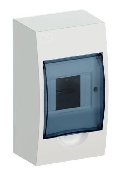 KREPTA 3 Корпус пластиковый ЩРН-П-4 IP41 белый IEK KREPTA 3 Корпус пластиковый ЩРН-П-4 IP41 белый IEK