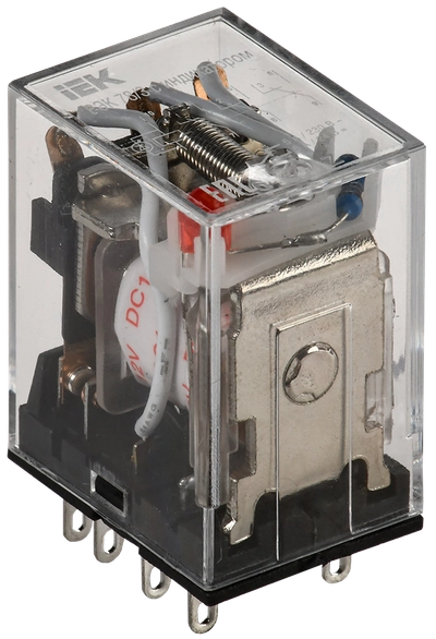 Реле РЭК78/3(MY3) с индикацией 5А 12В DC IEK Реле РЭК78/3(MY3) с индикацией 5А 12В DC IEK