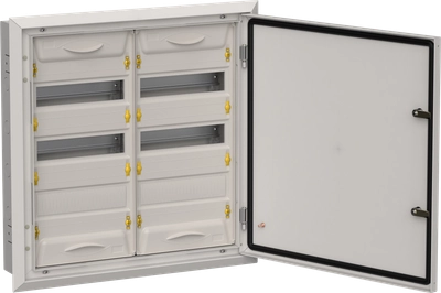 TITAN 5 Корпус металлический ЩРв-72 (2х36) 630х625х130мм IP31 серый (одна дверь) IEK TITAN 5 Корпус металлический ЩРв-72 (2х36) 630х625х130мм IP31 серый (одна дверь) IEK
