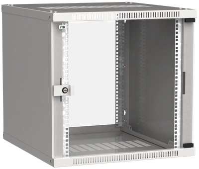 ITK Шкаф настенный LINEA WE 12U 600х450мм дверь стекло серый ITK Шкаф настенный LINEA WE 12U 600х450мм дверь стекло серый
