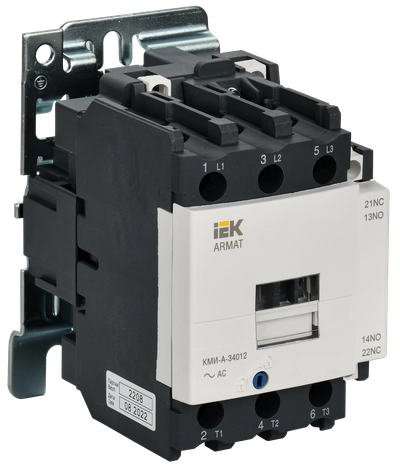 ARMAT Контактор КМИ-А-34012 LC1D 40А 400В/АС3 1NO/1NC IEK ARMAT Контактор КМИ-А-34012 LC1D 40А 400В/АС3 1NO/1NC IEK