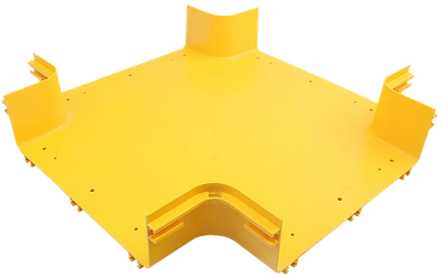 ITK Х-соединитель горизонтальный оптического лотка 600мм ITK Х-соединитель горизонтальный оптического лотка 600мм