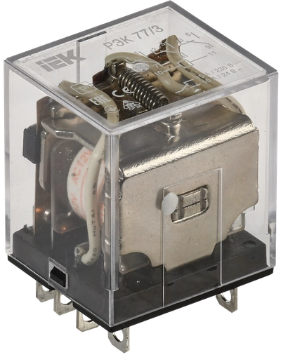 Реле РЭК77/3(LY3) 10А 12В AC IEK Реле РЭК77/3(LY3) 10А 12В AC IEK