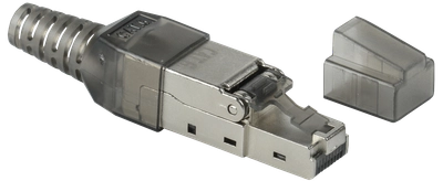 ITK Разъём RJ-45 FTP для кабеля кат.6A полевая заделка ITK Разъём RJ-45 FTP для кабеля кат.6A полевая заделка