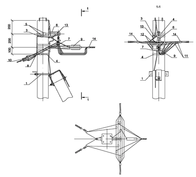 Опора ПОА33 ж/б анкерная переходная ответвительная одноцепная с ответвлением в одну сторону 2хСИП4-2 IEK Опора ПОА33 ж/б анкерная переходная ответвительная одноцепная с ответвлением в одну сторону 2хСИП4-2 IEK