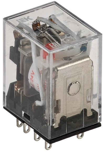 Реле РЭК78/3(MY3) с индикацией 5А 24В DC IEK Реле РЭК78/3(MY3) с индикацией 5А 24В DC IEK
