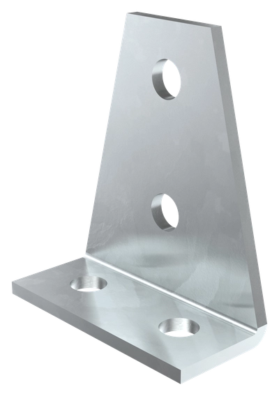 Пластина T-образная трапециевидная с отводом под 90град HDZ IEK Пластина T-образная трапециевидная с отводом под 90град HDZ IEK