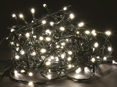 LIGHTING Гирлянда нить 10м 100 светодиодов теплый белый свет IP20 зеленый шнур 1,5м 230В контроллер 8 сцен IEK LIGHTING Гирлянда нить 10м 100 светодиодов теплый белый свет IP20 зеленый шнур 1,5м 230В контроллер 8 сцен IEK