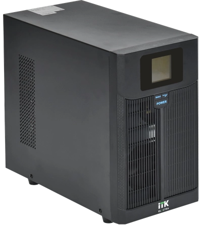 ITK ELECTRA LT ИБП однофазный линейно-интерактивный 5кВА/4кВт 2хSchuko LCD дисплей 48VDC без АКБ USB RJ45/11 ITK ELECTRA LT ИБП однофазный линейно-интерактивный 5кВА/4кВт 2хSchuko LCD дисплей 48VDC без АКБ USB RJ45/11