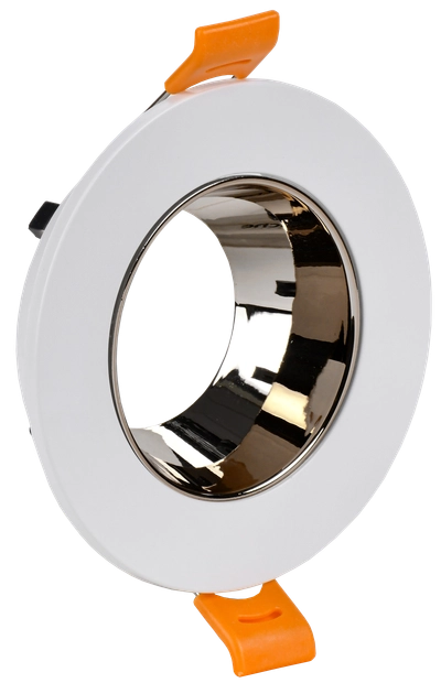 LIGHTING Светильник 4106 встраиваемый поворотный под лампу GU10 белый/шоколад пластик IEK LIGHTING Светильник 4106 встраиваемый поворотный под лампу GU10 белый/шоколад пластик IEK