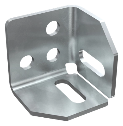 Соединитель угловой внешний для STRUT-профиля HDZ IEK Соединитель угловой внешний для STRUT-профиля HDZ IEK