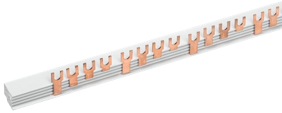 Шина соединительная типа FORK (вилка) 4Р 63А (1м) IEK Шина соединительная типа FORK (вилка) 4Р 63А (1м) IEK