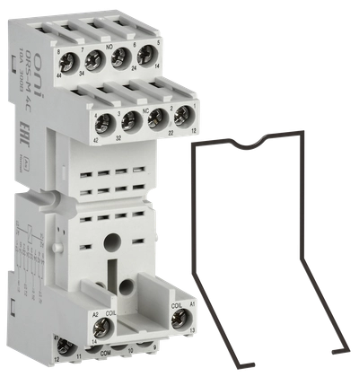 Розетка ORS-M для реле ORM 4C ONI Розетка ORS-M для реле ORM 4C ONI